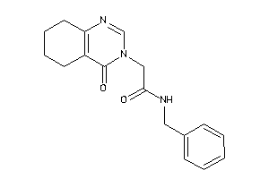 N-benzyl-2-(4-keto-5,6,7,8-tetrahydroquinazolin-3-yl)acetamide