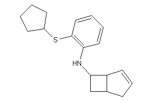 Image of 6-bicyclo[3.2.0]hept-3-enyl-[2-(cyclopentylthio)phenyl]amine