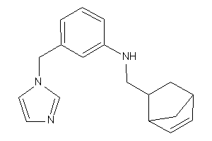 5-bicyclo[2.2.1]hept-2-enylmethyl-[3-(imidazol-1-ylmethyl)phenyl]amine