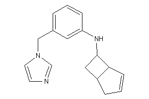 Image of 7-bicyclo[3.2.0]hept-2-enyl-[3-(imidazol-1-ylmethyl)phenyl]amine