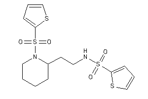 Image of N-[2-[1-(2-thienylsulfonyl)-2-piperidyl]ethyl]thiophene-2-sulfonamide