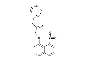 1-(diketoBLAHyl)-3-(4-pyrimidyl)acetone