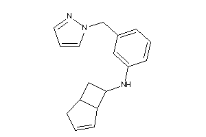 Image of 7-bicyclo[3.2.0]hept-2-enyl-[3-(pyrazol-1-ylmethyl)phenyl]amine