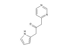 1-(4-pyrimidyl)-3-(1H-pyrrol-2-yl)acetone