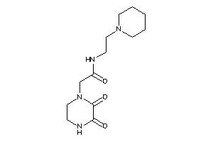 2-(2,3-diketopiperazino)-N-(2-piperidinoethyl)acetamide