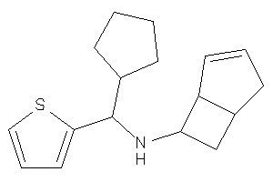 Image of 6-bicyclo[3.2.0]hept-3-enyl-[cyclopentyl(2-thienyl)methyl]amine