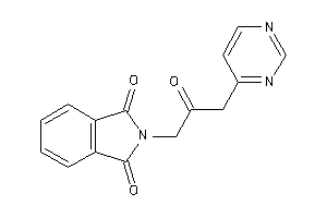 2-[2-keto-3-(4-pyrimidyl)propyl]isoindoline-1,3-quinone