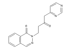 2-[3-keto-4-(4-pyrimidyl)butyl]phthalazin-1-one