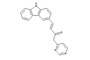 4-(9H-carbazol-3-yl)-1-(4-pyrimidyl)but-3-en-2-one