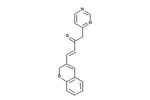 4-(2H-chromen-3-yl)-1-(4-pyrimidyl)but-3-en-2-one