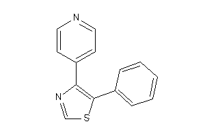 5-phenyl-4-(4-pyridyl)thiazole