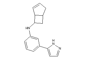 7-bicyclo[3.2.0]hept-2-enyl-[3-(1H-pyrazol-5-yl)phenyl]amine