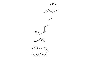 N'-isoindolin-4-yl-N-[4-(2-keto-1-pyridyl)butyl]oxamide