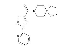 1,4-dioxa-8-azaspiro[4.5]decan-8-yl-[1-(2-pyridyl)imidazol-4-yl]methanone