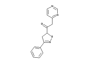 1-(3-phenyl-2-isoxazolin-5-yl)-2-(4-pyrimidyl)ethanone