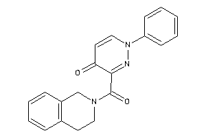 3-(3,4-dihydro-1H-isoquinoline-2-carbonyl)-1-phenyl-pyridazin-4-one