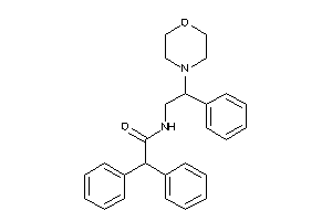 Image of N-(2-morpholino-2-phenyl-ethyl)-2,2-diphenyl-acetamide