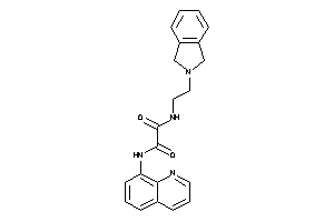 N-(2-isoindolin-2-ylethyl)-N'-(8-quinolyl)oxamide