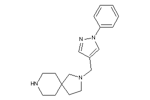 2-[(1-phenylpyrazol-4-yl)methyl]-2,8-diazaspiro[4.5]decane