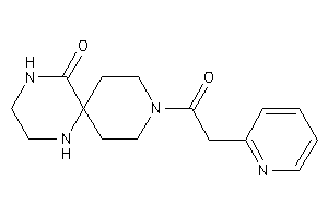 3-[2-(2-pyridyl)acetyl]-3,8,11-triazaspiro[5.5]undecan-7-one