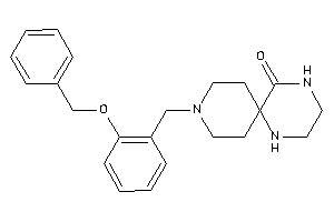 9-(2-benzoxybenzyl)-1,4,9-triazaspiro[5.5]undecan-5-one