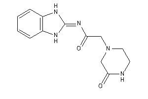 N-(1,3-dihydrobenzimidazol-2-ylidene)-2-(3-ketopiperazino)acetamide