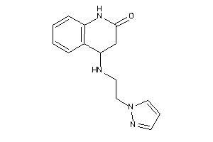 4-(2-pyrazol-1-ylethylamino)-3,4-dihydrocarbostyril