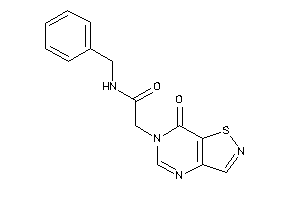 Image of N-benzyl-2-(7-ketoisothiazolo[4,5-d]pyrimidin-6-yl)acetamide