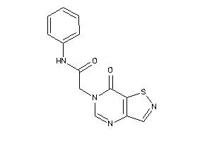 Image of 2-(7-ketoisothiazolo[4,5-d]pyrimidin-6-yl)-N-phenyl-acetamide