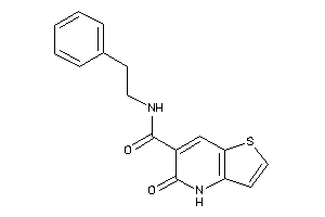5-keto-N-phenethyl-4H-thieno[3,2-b]pyridine-6-carboxamide