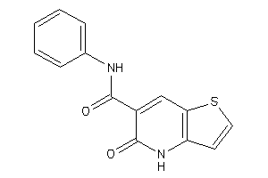 Image of 5-keto-N-phenyl-4H-thieno[3,2-b]pyridine-6-carboxamide