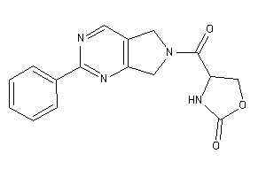 4-(2-phenyl-5,7-dihydropyrrolo[3,4-d]pyrimidine-6-carbonyl)oxazolidin-2-one