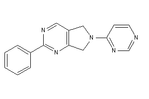 2-phenyl-6-(4-pyrimidyl)-5,7-dihydropyrrolo[3,4-d]pyrimidine