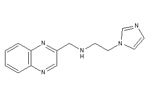 2-imidazol-1-ylethyl(quinoxalin-2-ylmethyl)amine