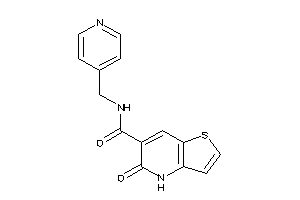 5-keto-N-(4-pyridylmethyl)-4H-thieno[3,2-b]pyridine-6-carboxamide