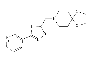 8-[[3-(3-pyridyl)-1,2,4-oxadiazol-5-yl]methyl]-1,4-dioxa-8-azaspiro[4.5]decane