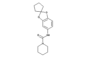 Image of N-spiro[1,3-benzodioxole-2,1'-cyclopentane]-5-ylpiperidine-1-carboxamide