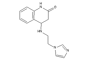 4-(2-imidazol-1-ylethylamino)-3,4-dihydrocarbostyril