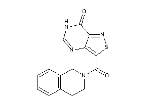 3-(3,4-dihydro-1H-isoquinoline-2-carbonyl)-6H-isothiazolo[4,3-d]pyrimidin-7-one