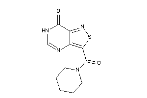 Image of 3-(piperidine-1-carbonyl)-6H-isothiazolo[4,3-d]pyrimidin-7-one