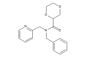 N-benzyl-N-(2-pyridylmethyl)-1,4-dioxane-2-carboxamide