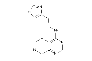 5,6,7,8-tetrahydropyrido[3,4-d]pyrimidin-4-yl(2-thiazol-4-ylethyl)amine