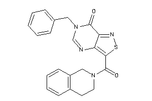 Image of 6-benzyl-3-(3,4-dihydro-1H-isoquinoline-2-carbonyl)isothiazolo[4,3-d]pyrimidin-7-one