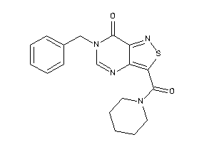 6-benzyl-3-(piperidine-1-carbonyl)isothiazolo[4,3-d]pyrimidin-7-one
