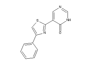 5-(4-phenylthiazol-2-yl)-1H-pyrimidin-6-one