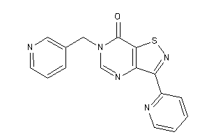 3-(2-pyridyl)-6-(3-pyridylmethyl)isothiazolo[4,5-d]pyrimidin-7-one