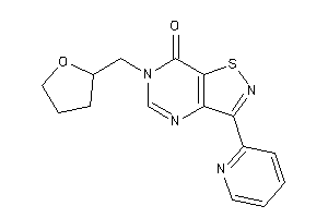 3-(2-pyridyl)-6-(tetrahydrofurfuryl)isothiazolo[4,5-d]pyrimidin-7-one