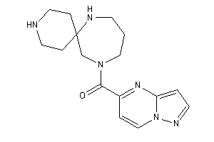 Pyrazolo[1,5-a]pyrimidin-5-yl(3,7,11-triazaspiro[5.6]dodecan-11-yl)methanone