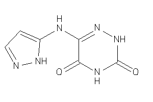 6-(1H-pyrazol-5-ylamino)-2H-1,2,4-triazine-3,5-quinone