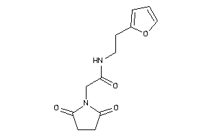 N-[2-(2-furyl)ethyl]-2-succinimido-acetamide